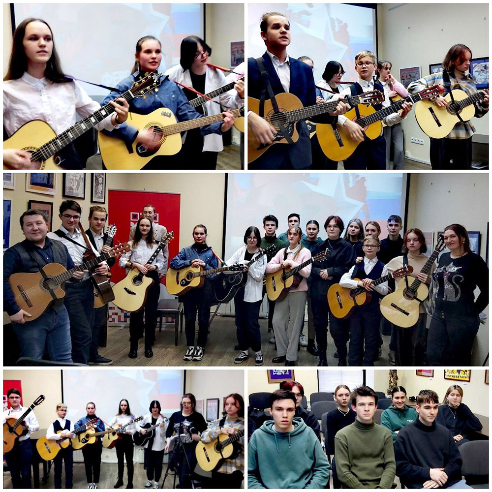 21 февраля учащиеся филиала БНТУ "Минский государственный архитектурно-строительный колледж" побывали на вечере гитарной музыки