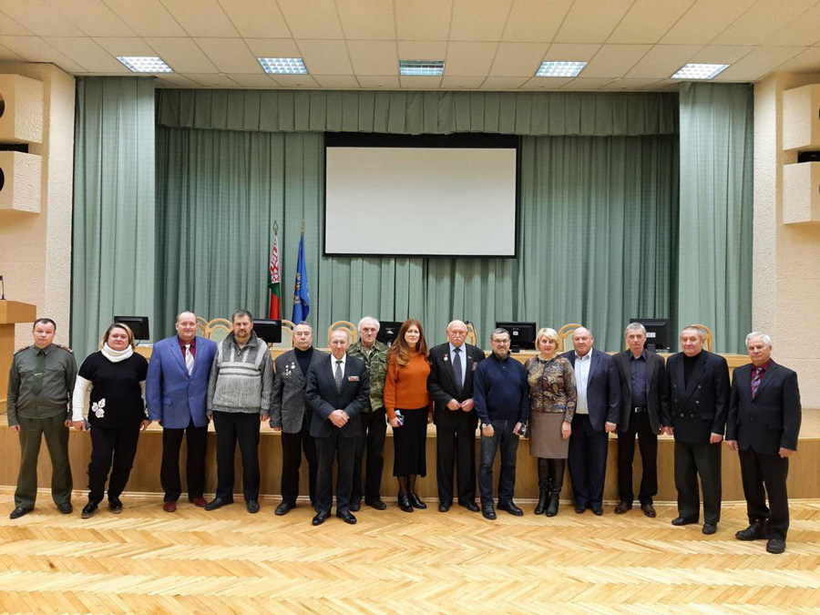 В актовом зале администрации Партизанского района г.Минска состоялось отчетно- перевыборное собрание общественного объединения воинов-интернационалистов БСВА.
