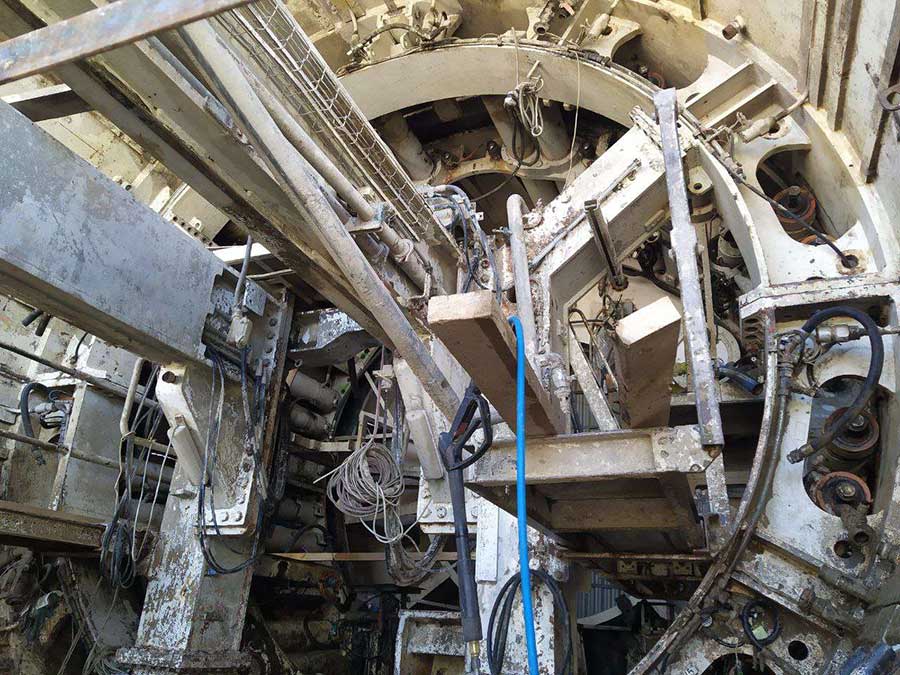 Тоннелепроходческий механизированный комплекс «Алеся» стартовал в феврале 2016-го