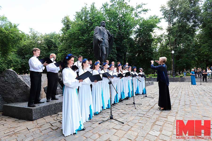 В столице почтили память белорусского поэта Янки Купалы