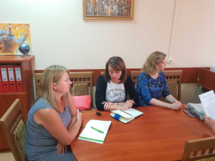 Состоялась встреча с руководством и профактивом Главного статистического управления города Минска