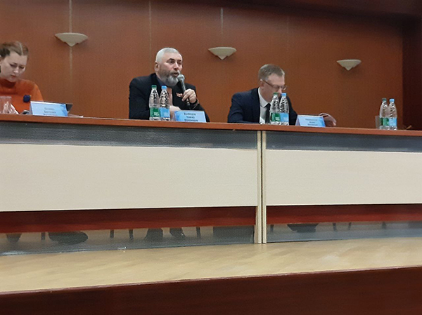 На предприятии "Минскводоканал"состоялась встреча трудового коллектива с депутатом парламента Тенгизом Думбадзе 
